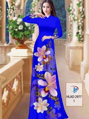 Vải Áo Dài Hoa In 3D AD HLAD2977 29
